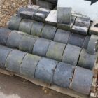 Half Round Blue Wall Copings 7 BCP-0118