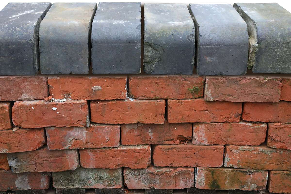 Reclaimed Blue Bridge Wall Copings 2 BCP-0009