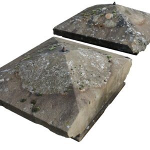 Victorian Yorkstone Pier Caps 1 WAT-02893
