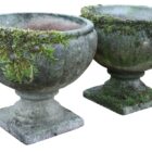 Weathered Composite Stone Urns 1 GFO-0334