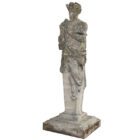 Weathered Statue of Pan and his Pipes 1 GFO-0337