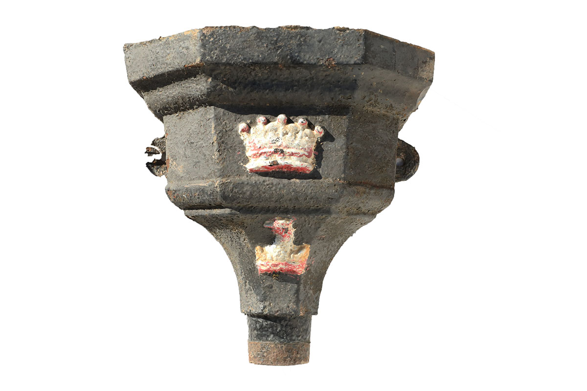 Antique Cast Iron Rainwater Hopper 2 IRON-0176