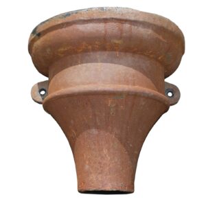 Antique Rounded Rainwater Hopper 1 IRON-0169