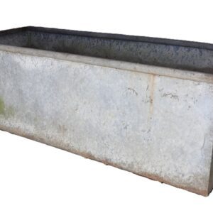Galvanised steel cattle trough 1 GFO-0340