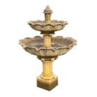 Reclaimed Haddonstone 2 Tier Fountain 1a GFO-0342