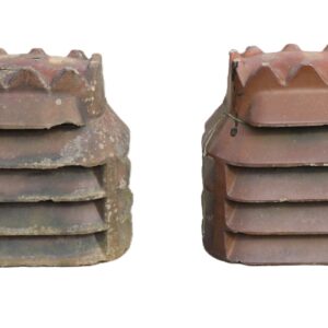 Salt Glazed Vented Chimney Cap 1 WAT-03061