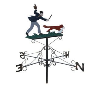 Vintage Solid Brass Weathervane 1 IRON-0084