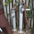 Antique Lead Water Pumps 2 GFO-0344a