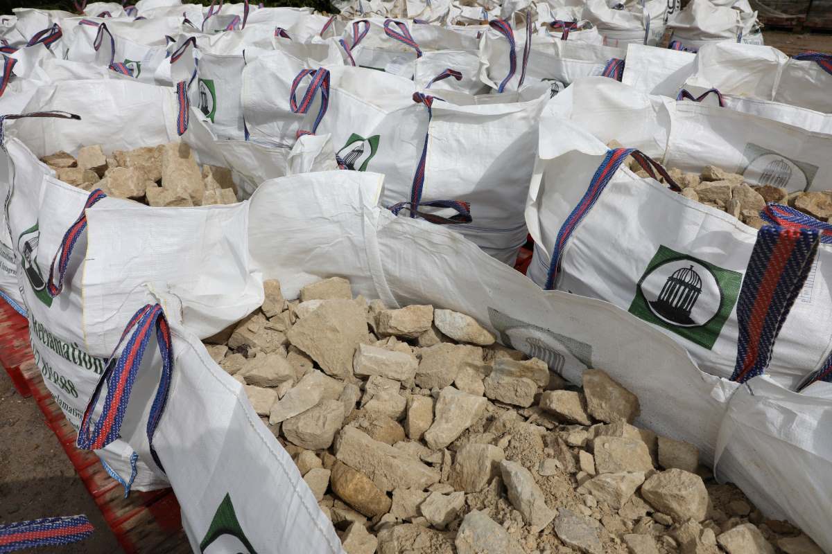 Cotswold Limestone Gabion Stone 2 BST-0030