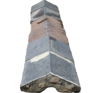 Blue Saddleback Wall Coping 4 BCP-0036