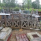 Pair of Softwood Driveway Gates 2 WOOD-0143