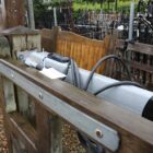 Pair of Softwood Driveway Gates 3 WOOD-0143