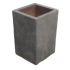 Tall Grey Cube Planter 1 POT-0168