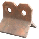 2 Hole Crested Ridge Tiles showing a weathered patina Batch 1 ROOF-0087c
