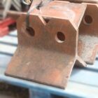 2 Hole Crested Ridge Tiles with consistent weathering on all tiles Batch 2 ROOF-0087c