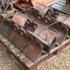 Batch of 2 Hole Crested Ridge Tiles 3 ROOF-0087b
