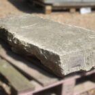Hand Dressed Yorkstone Step with diagonal chisel marks and worked surface 4 AST-0042