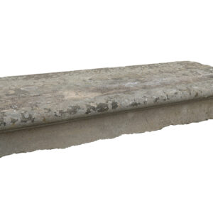 Reclaimed Sculpted Yorkstone Steps showing bullnose overhang and weathered surfaces 1 AST-0041