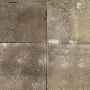 Reclaimed sawn 6 sides Yorkstone slabs showing the weathered patina and golden colour of classic Yorkstone