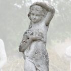 A classic statue of Venus with a fine weathered patina