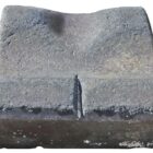 T Junction section of reclaimed blue double stable paver gully showing the heavily weathered surfaces