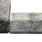 Detail of reclaimed plinth stretcher bricks made of Gault clay and seen in properties around Cambridge and beyond.