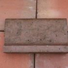 Reclaimed and weathered quarry tile skirting tiles from Dennis Ruabon in the classic Heather Brown finish.