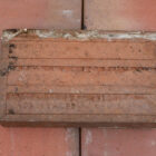 Reclaimed and weathered quarry tile skirting tiles from Dennis Ruabon in the classic Heather Brown finish.