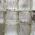 Weathered but iconic reclaimed textured glass bricks from the mid 1900's are gaining popularity as architects focus on light rather than open spaces